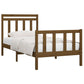 Bedframe Massief Grenenhout Honingbruin 100X200 Cm