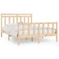 Bedframe Massief Grenenhout 120X200 Cm