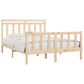 Bedframe Massief Grenenhout 120X200 Cm