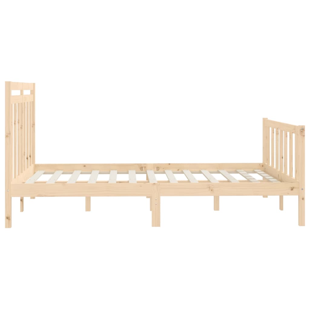 Bedframe Massief Grenenhout 120X200 Cm