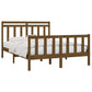 Bedframe Massief Grenenhout Honingbruin 140X200 Cm