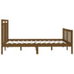 Bedframe Massief Grenenhout Honingbruin 140X200 Cm