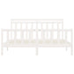 Bedframe Massief Grenenhout Wit 180X200 Cm 6Ft Super King