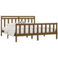 Bedframe Grenenhout Honingbruin 180X200 Cm 6Ft Super King