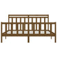 Bedframe Grenenhout Honingbruin 180X200 Cm 6Ft Super King