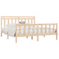 Bedframe Massief Grenenhout 200X200 Cm