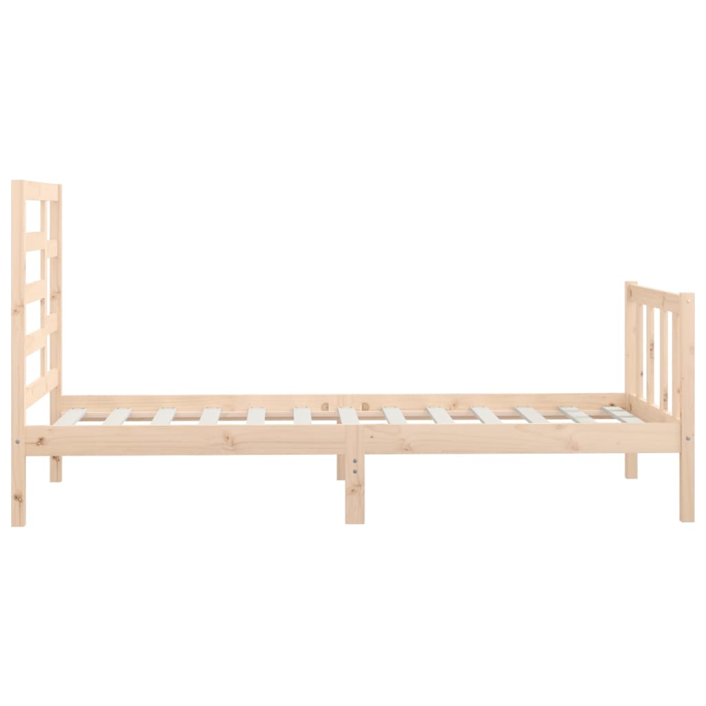 Bedframe Massief Grenenhout 100X200 Cm