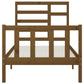 Bedframe Massief Grenenhout Honingbruin 100X200 Cm