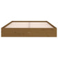 Bedframe Massief Hout Honingbruin 160X200 Cm