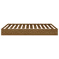 Bedframe Massief Hout Honingbruin 160X200 Cm
