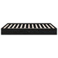 Bedframe Massief Hout Zwart 160X200 Cm