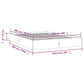 Bedframe Massief Hout 150X200 Cm 5Ft King Size