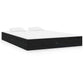 Bedframe Massief Hout Zwart 150X200 Cm 5Ft King Size
