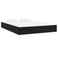 Bedframe Massief Hout Zwart 150X200 Cm 5Ft King Size