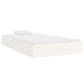 Bedframe Massief Hout Wit 100X200 Cm