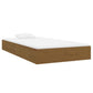 Bedframe Massief Hout Honingbruin 100X200 Cm