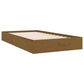 Bedframe Massief Hout Honingbruin 100X200 Cm
