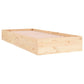 Bedframe Massief Hout 75X190 Cm 2Ft6 Small Single