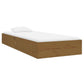 Bedframe Massief Hout Honingbruin 75X190 Cm 2Ft6 Small Single