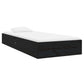 Bedframe Massief Hout Zwart 75X190 Cm 2Ft6 Small Single