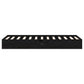 Bedframe Massief Hout Zwart 75X190 Cm 2Ft6 Small Single