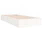 Bedframe Massief Hout Wit 90X190 Cm 3Ft Single