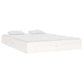 Bedframe Massief Hout Wit 140X190 Cm