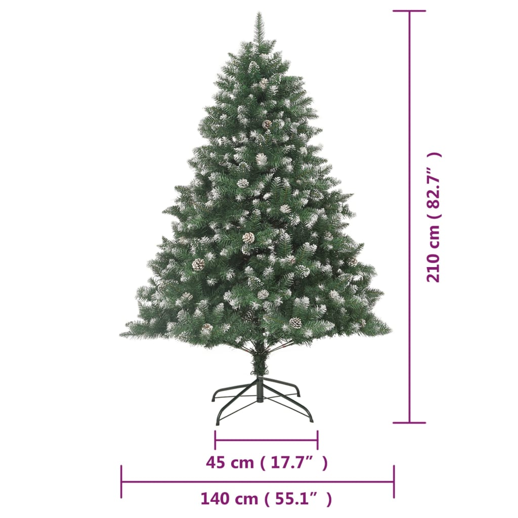 Kunstkerstboom Met Standaard 210 Cm Pvc