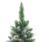 Kunstkerstboom Smal Met Standaard 120 Cm Pvc