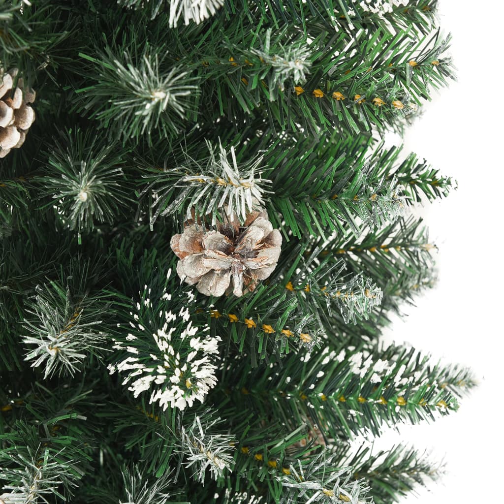 Kunstkerstboom Smal Met Standaard 120 Cm Pvc