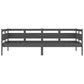 Slaapbank Massief Grenenhout Grijs 90X200 Cm