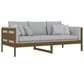 Slaapbank Massief Grenenhout Honingbruin 90X200 Cm