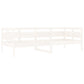 Slaapbank Massief Grenenhout Wit 80X200 Cm