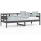 Slaapbank Massief Grenenhout Grijs 80X200 Cm