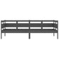 Slaapbank Massief Grenenhout Grijs 80X200 Cm