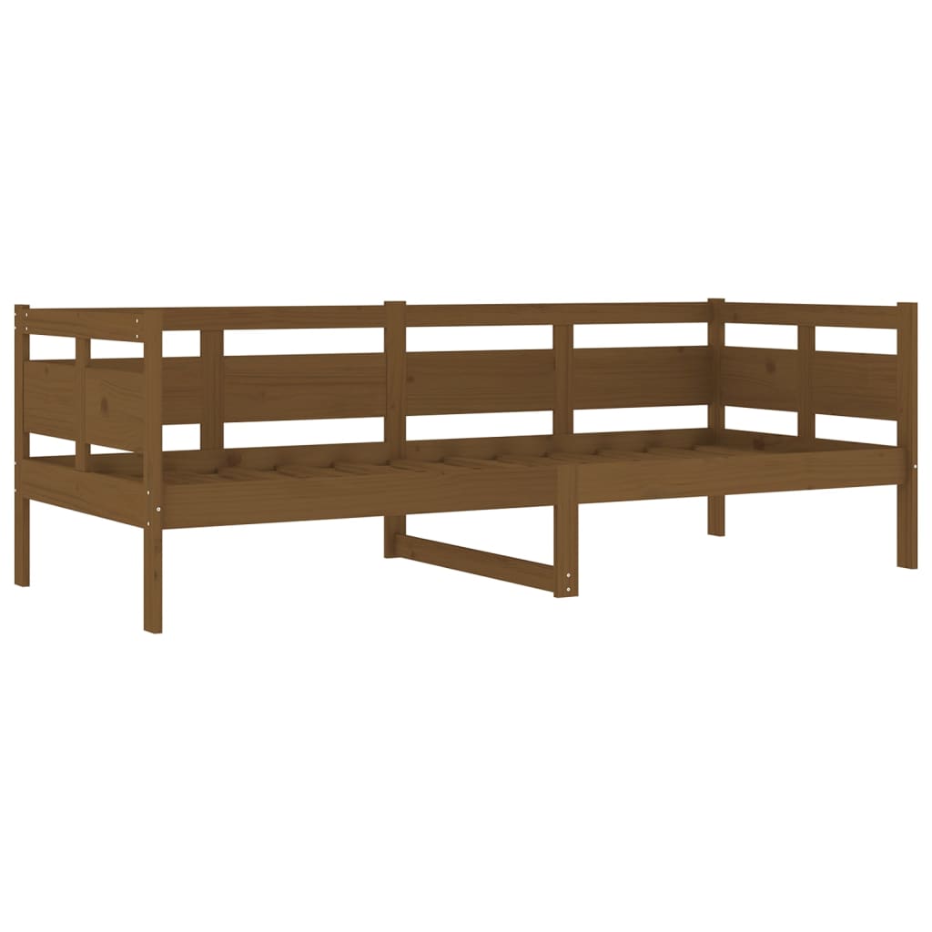 Slaapbank Grenenhout Honingbruin 80X200 Cm