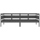 Slaapbank Massief Grenenhout Grijs 90X190 Cm