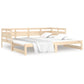 Slaapbank Uitschuifbaar Massief Grenenhout 2X(90X200) Cm