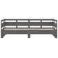Slaapbank Uitschuifbaar Massief Grenenhout Grijs 2X(80X200) Cm