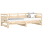 Slaapbank Uitschuifbaar Massief Grenenhout 2X(90X190) Cm
