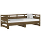 Slaapbank Uitschuifbaar Grenenhout Honingbruin 2X(90X190) Cm