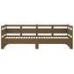 Slaapbank Uitschuifbaar Grenenhout Honingbruin 2X(90X190) Cm