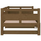 Slaapbank Uitschuifbaar Grenenhout Honingbruin 2X(90X190) Cm