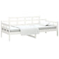 Slaapbank Massief Grenenhout Wit 80X200 Cm