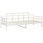 Slaapbank Massief Grenenhout Wit 80X200 Cm