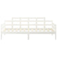 Slaapbank Massief Grenenhout Wit 80X200 Cm