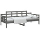 Slaapbank Massief Grenenhout Grijs 90X190 Cm