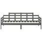 Slaapbank Massief Grenenhout Grijs 90X190 Cm