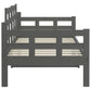 Slaapbank Massief Grenenhout Grijs 90X190 Cm