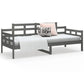 Slaapbank Massief Grenenhout Grijs 90X190 Cm